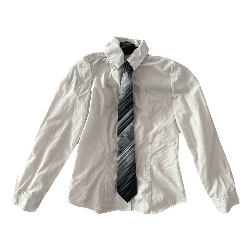 White Primark Button Down Shirt